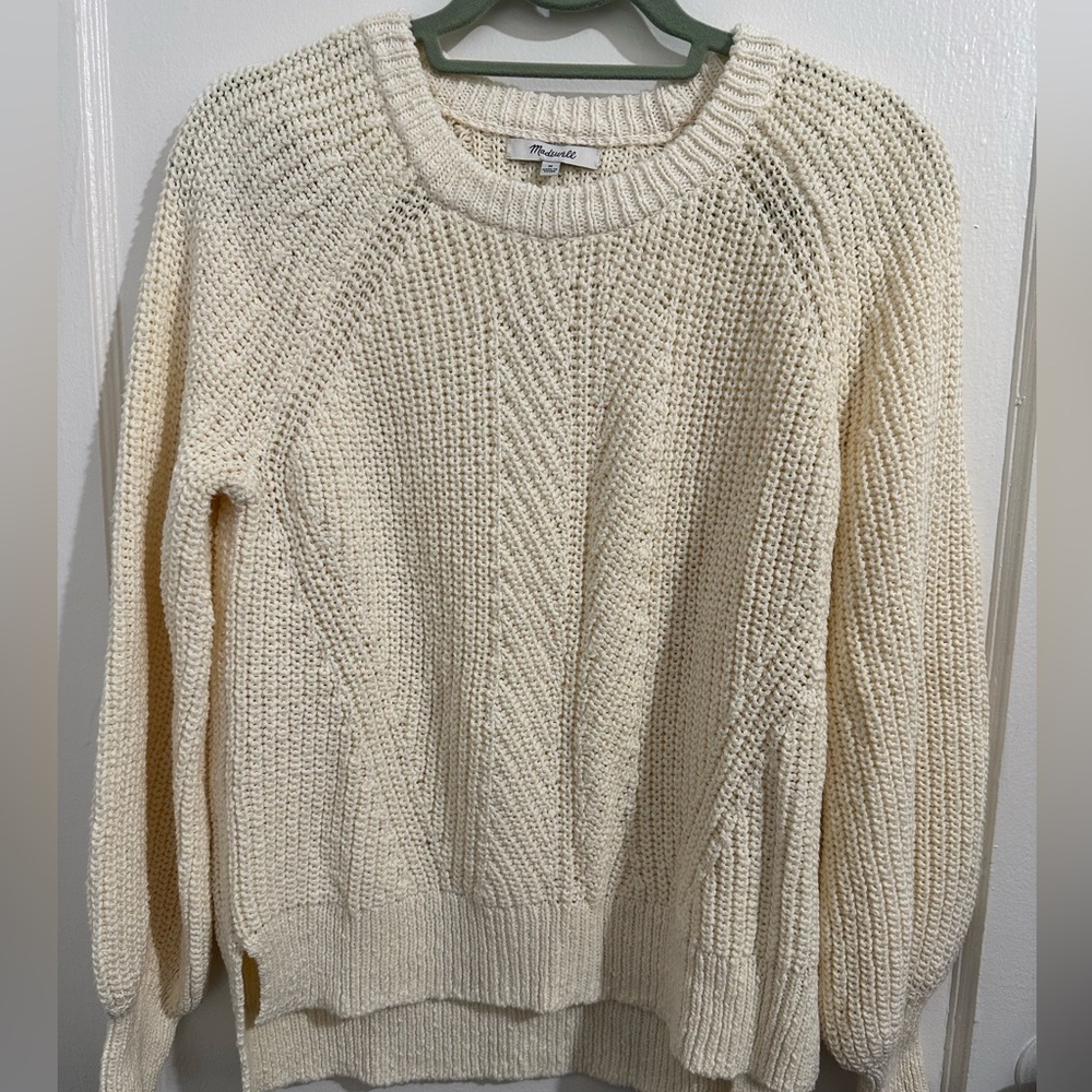 Madewell, new with tags 100% cotton sweater